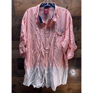 Def‎ Jam University Men's Short Sleeve Button Up Size X-Large